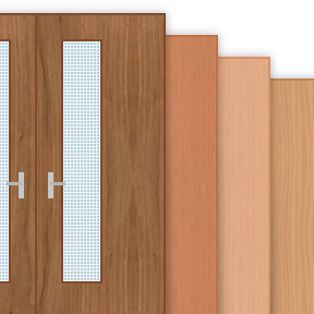 Buy 60 Minute Double Fire Door with 150x1410mm Oblong Pane