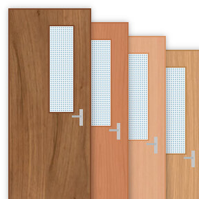 Buy 30 Minute Fire Door with 150x760mm Oblong Pane