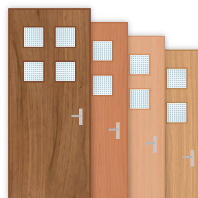 More info about 30 Minute Fire Door with 200x200mm Square Panes x 4