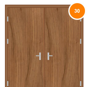 Buy Double Fire Door Sets (FD30)