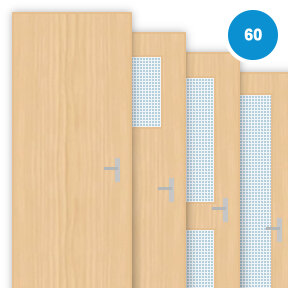 Buy Ash Veneer Single 60 Minute Fire Doors (FD60)