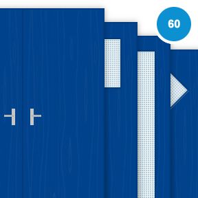 Buy Painted Blue (RAL 5017) Double 60 Minute Fire Doors (FD60)
