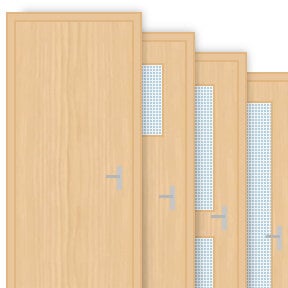 Buy Ash Veneered 30 Minute Fire Door Sets (FD30)