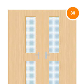 Buy Glazed Double Fire Doors (FD30)