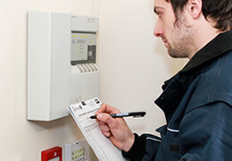 Nationwide fire alarm system servicing and maintenance contracts Fire alarm servicing from Safelincs