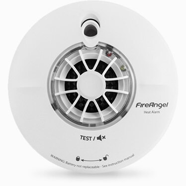 Heat detectors from FireAngel feature the latest sensor technology