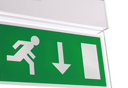 Our range of LED fire exit signs Our range of LED fire exit signs