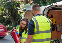 Fire Extinguisher, Fire Alarm and Emergency Lighting Servicing Packages.