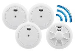 Smoke Alarm and Heat Alarm Bundles - Battery Powered, Mains Powered, Wired and Wireless Interlink, and Standalone Smoke Alarm and Heat Alarm Bundles