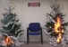 3-2-1 Spray Christmas Tree Fire Demonstration